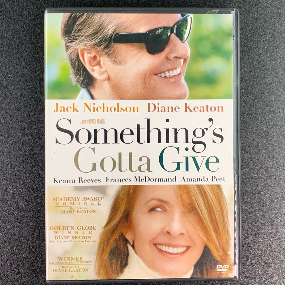 Something's Gotta Give DVD.